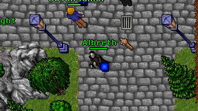 Albreth on screen