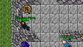 Dream Fire on screen