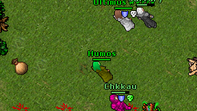 Humos on screen
