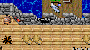 Qunther on screen