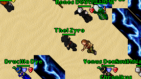 Thel Zyro on screen