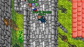 Dark hope on screen