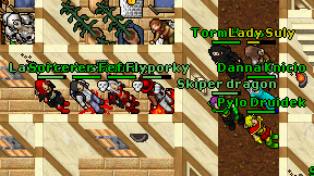 Flyporky on screen