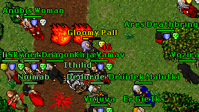 Gloomy Pall on screen