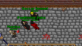 Prince Zuko on screen