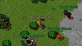 Relytsdrah on screen