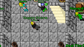 Happy Storm on screen