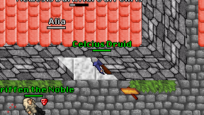 Celcius Druid on screen