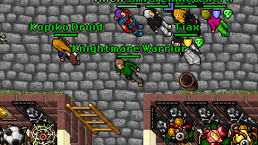 Knightmare Warrior on screen