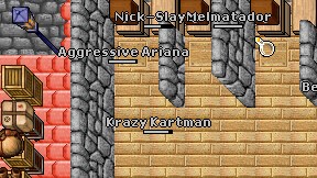 Krazy Kartman on screen
