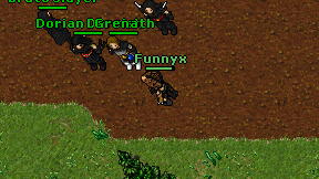 Funnyx on screen