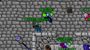 Kaken Magus on screen