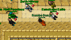 Rambo Banjo on screen