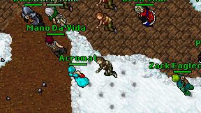 Acromat on screen