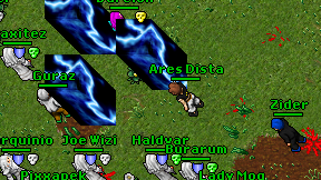 Ares Dista on screen
