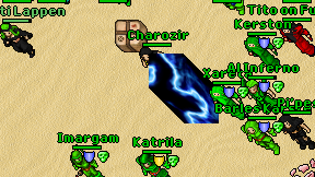 Charozir on screen
