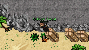 Silver Toad on screen