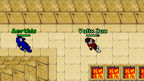 Valix Zux on screen