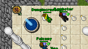 Dungincrusador on screen