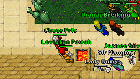 Chaos Pris on screen