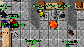 Hehogefo on screen
