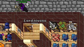 Lord nivono on screen