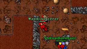Wasiki sorcerer on screen