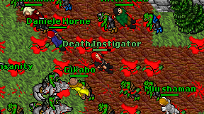 Death Instigator on screen