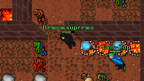 Demom supremo on screen