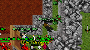 Rush Zion on screen