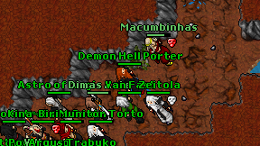 Demon Hell Porter on screen