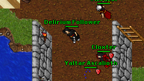 Delirium Follower on screen