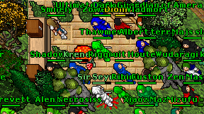 Thawmerf on screen