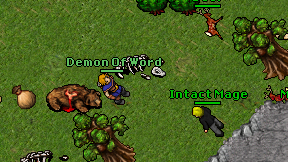 Demon Of Word on screen
