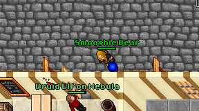 Smooshie Bear on screen