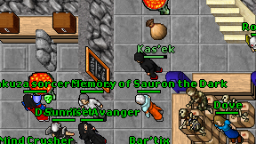 Kas'ek on screen