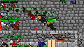 Knight tripper on screen