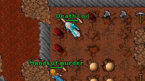 Death Coil on screen