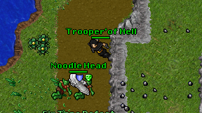 Trooper'of Hell on screen