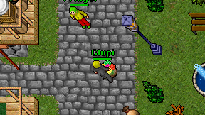 Glupi on screen