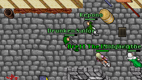 Drunken Sailor on screen