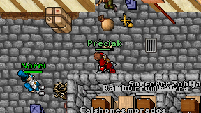 Preciak on screen