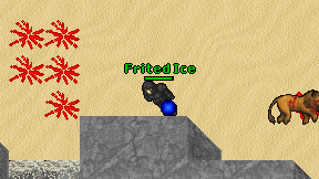 Frited Ice on screen
