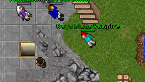Rayn blade Vampire on screen