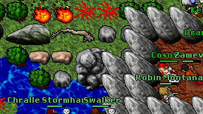 Swalker on screen