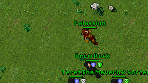 Dwarf knight on screen