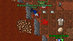 Ronnie Sparrowhawk on screen