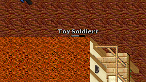 Toy Soldierr on screen