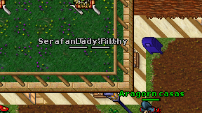 Lady'Filthy on screen
