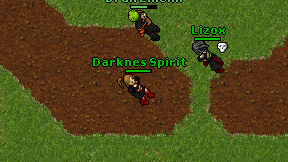 Darknes Spirit on screen